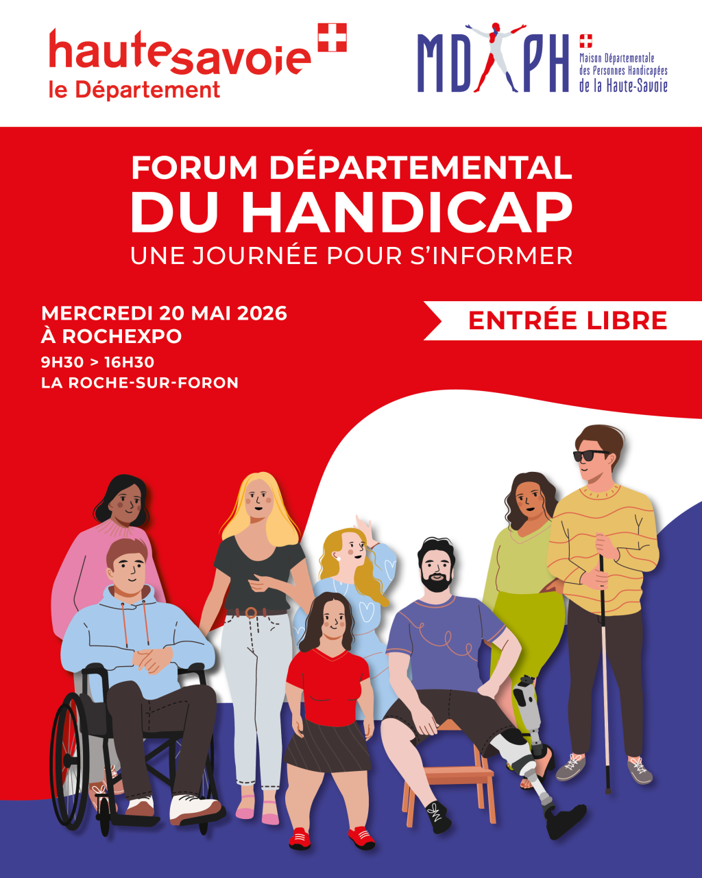 20 mai : forum départemental du handicap